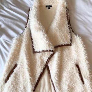 Faux fur boutique vest